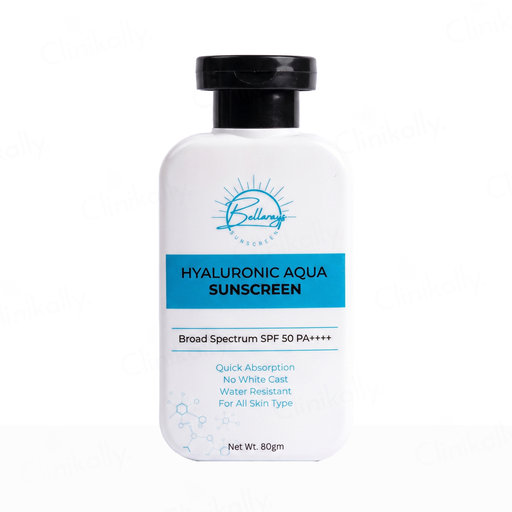 Bellacos Healthcare Bellarays Hyaluronic Aqua Sunscreen SPF 50 PA++++
